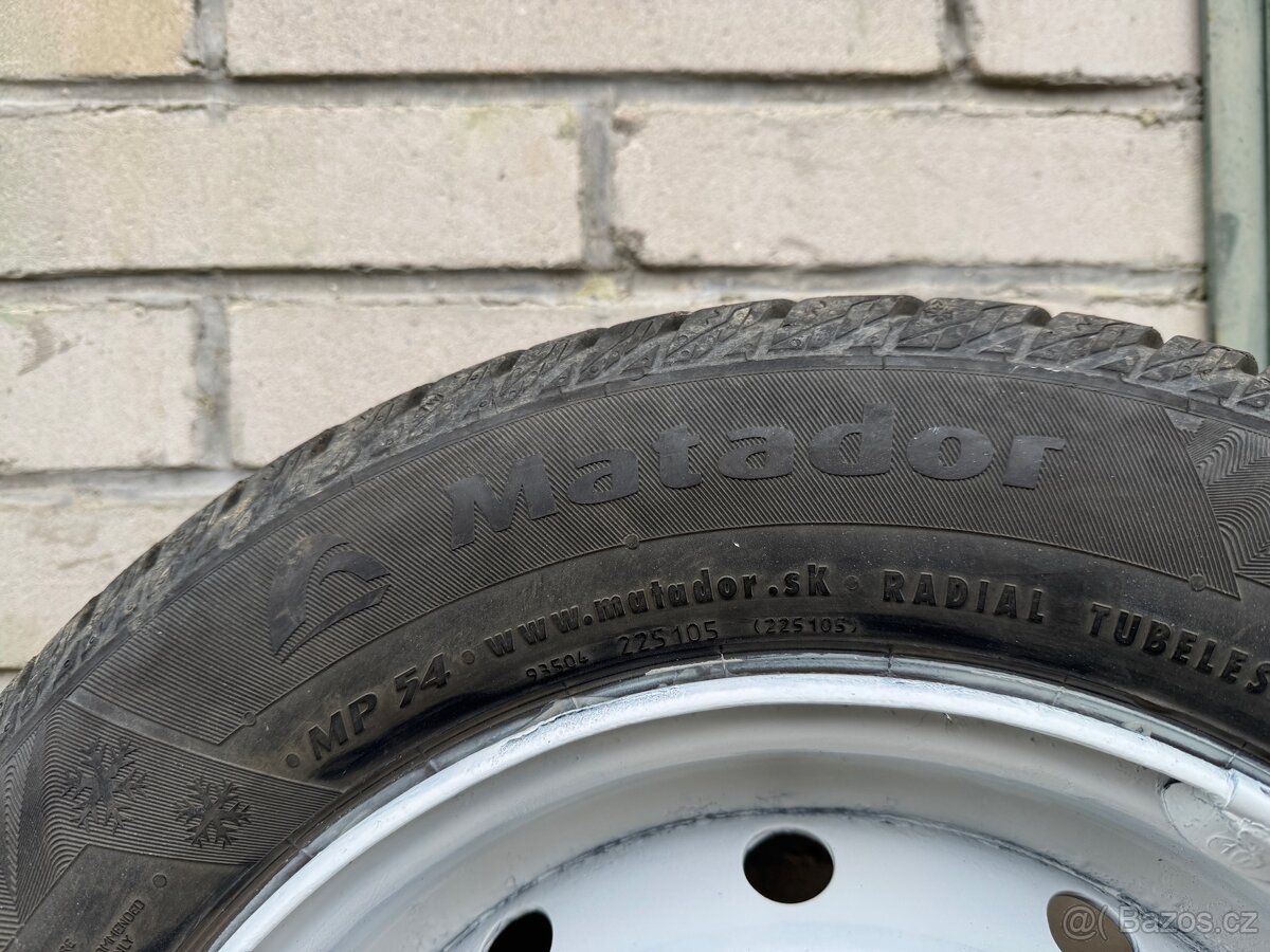 Kola, disky, zimní - Peugeot 106, Citroen Saxo - 4