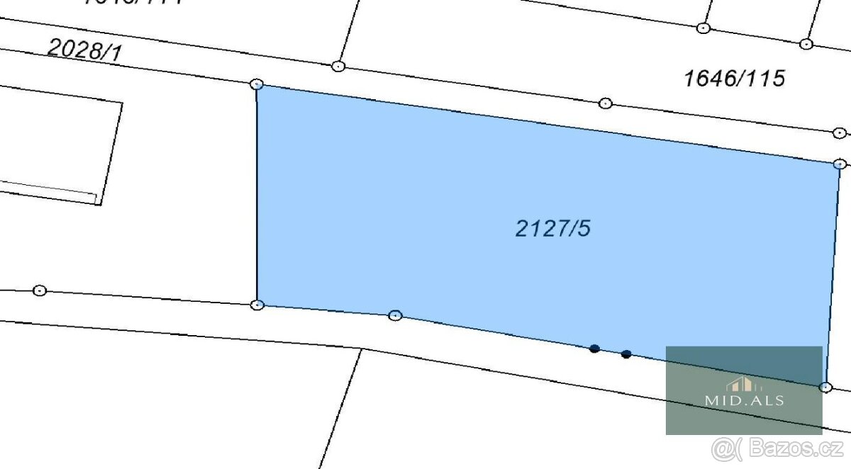 Prodej, pozemek pro bydlení 923 m2, Oldřichov, Písek - 4