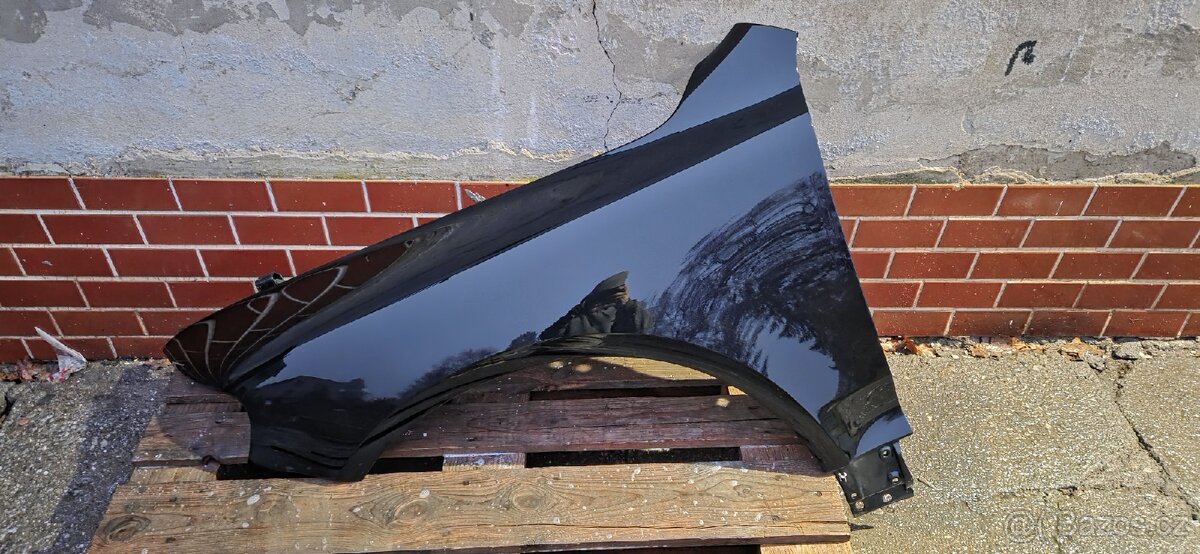 Vw touareg přední nárazník, kapota, blatník, LC9Z černá - 4