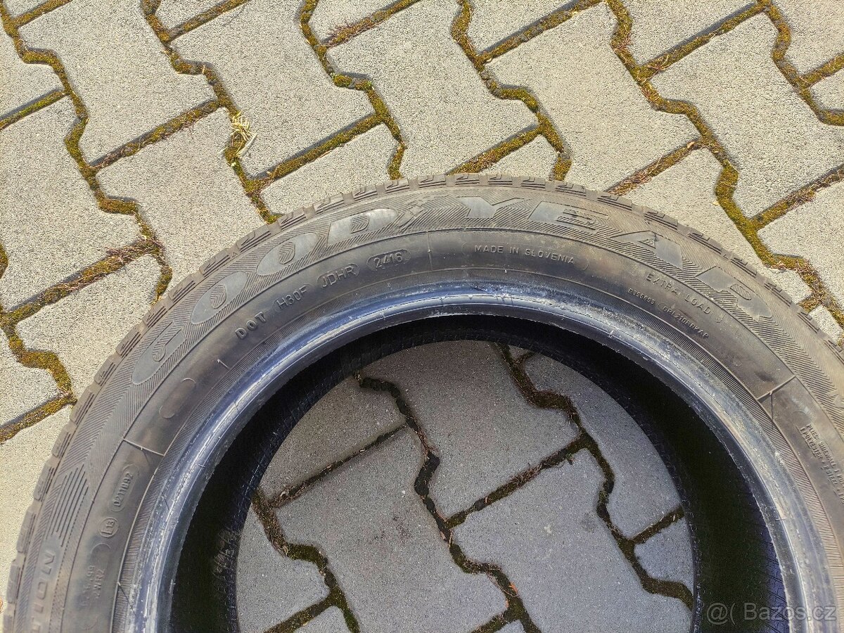 Celoroční pneu 205/55/16 profil 4.5mm. - 4