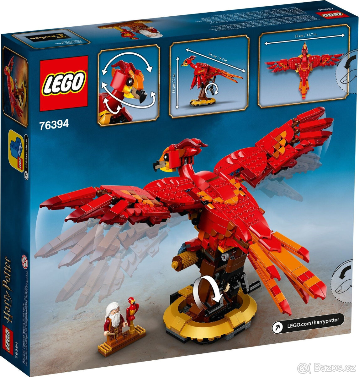 LEGO 76394 Harry Potter - Bumbálův Fénix - 4