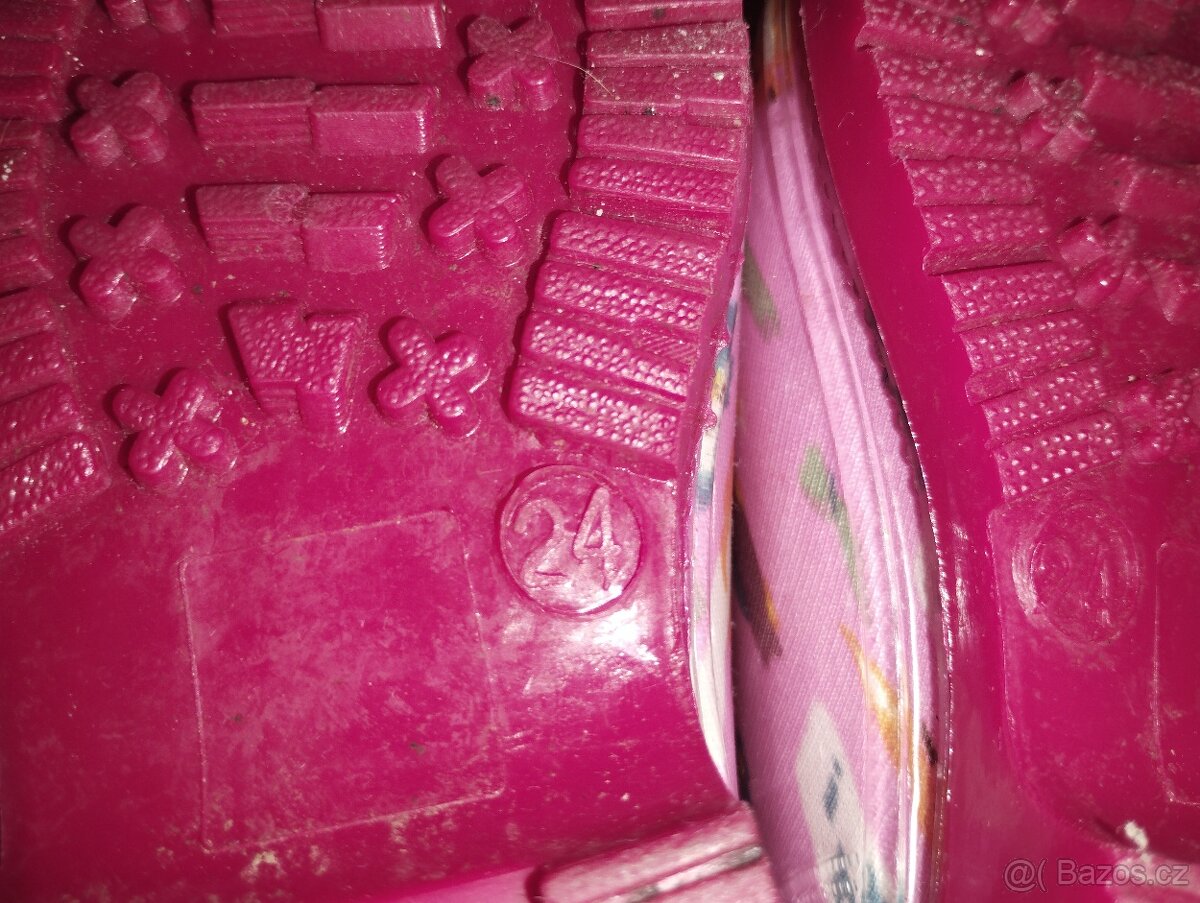 Dětské holínky vel. 24 - 4