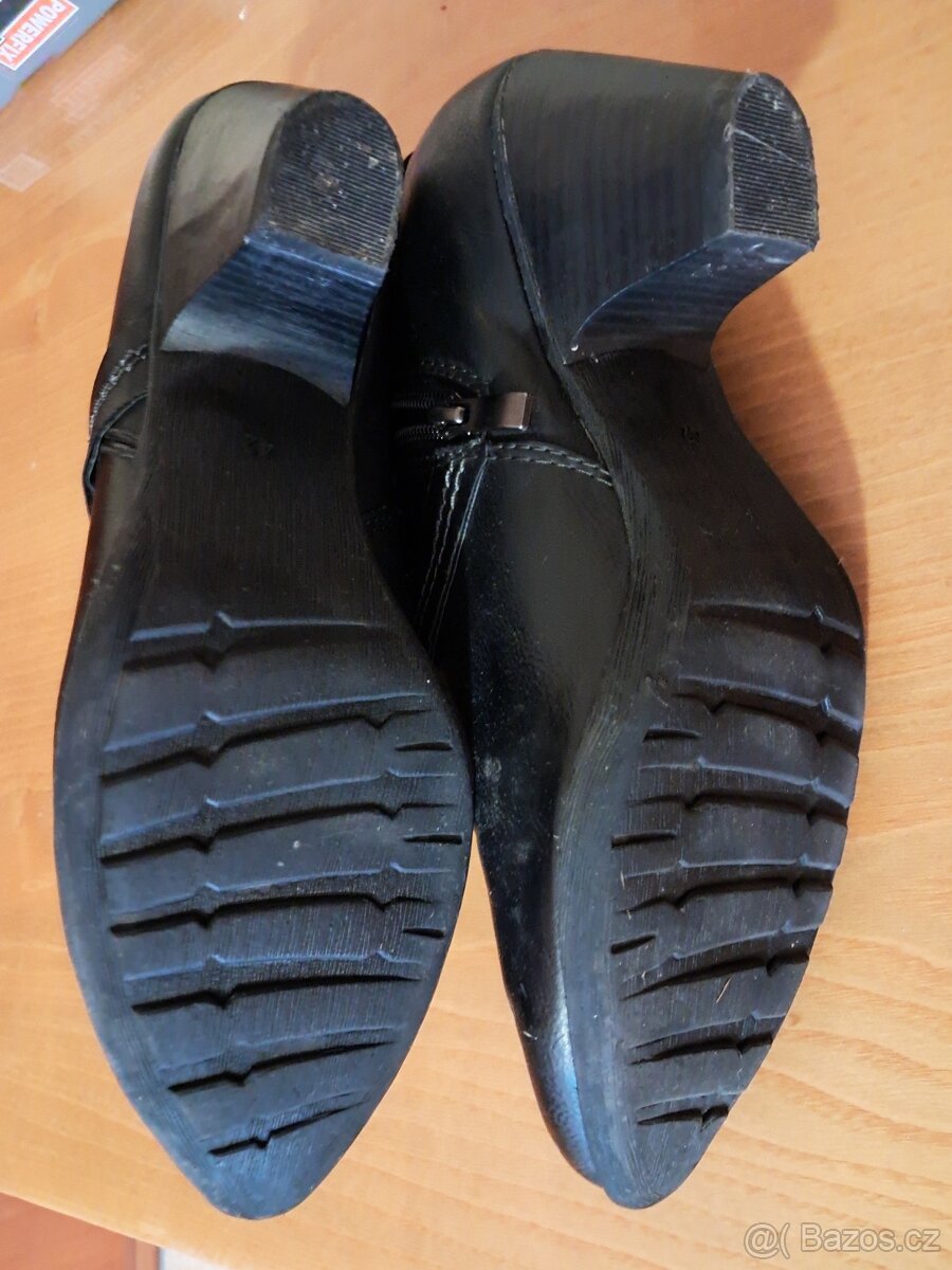 KOZAČKY vel. 42 umělá kůže - 4