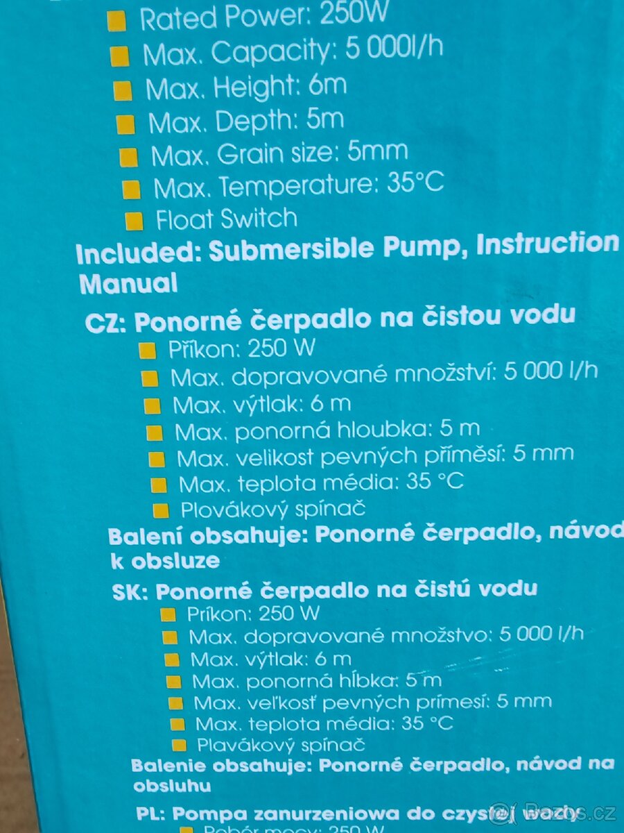 Kalové čerpadlo - 4