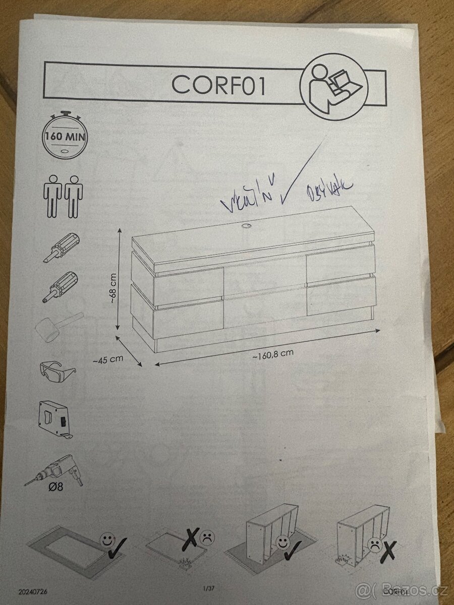 TV stolek Corte - 4