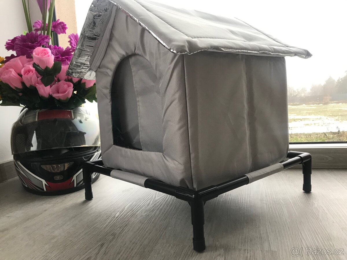Zatepleny domek pro kocky / psy - 4