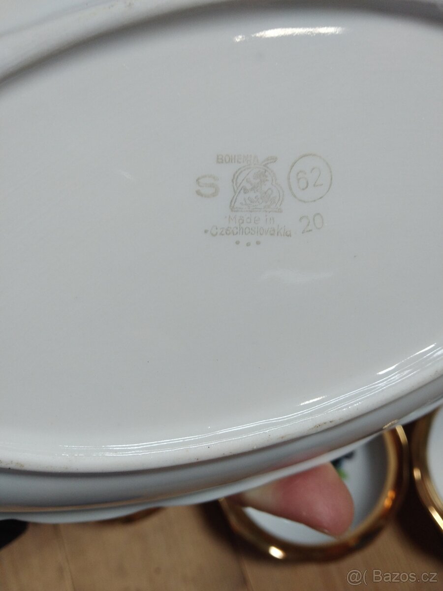 Sada porcelánových misek, signováno - 4