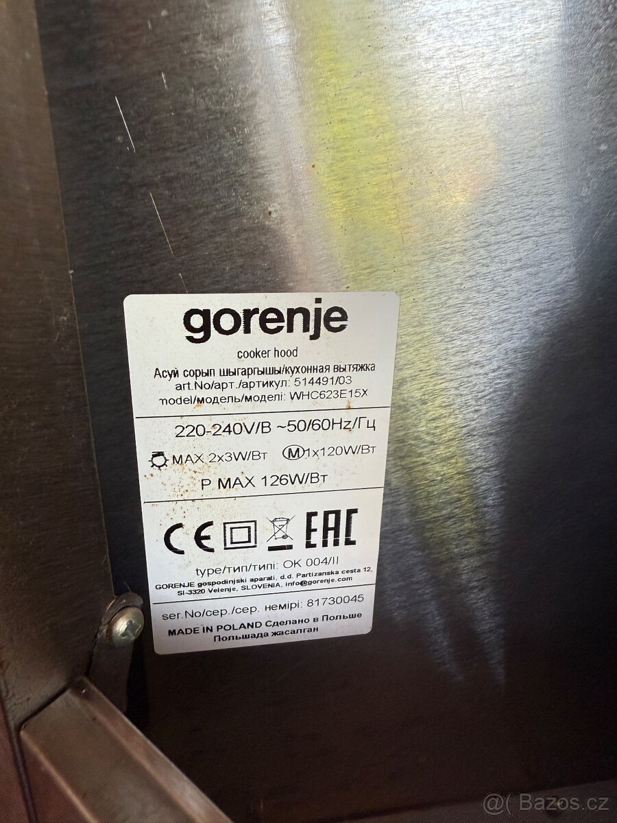 Digestoř Gorenje - 4
