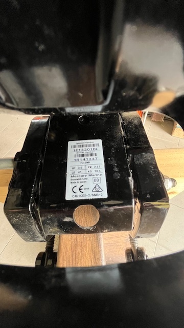 Lodní motor Mercury F 3.5 M - 4