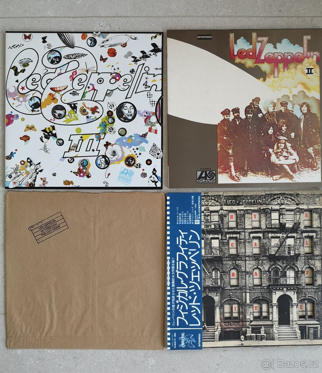 LP desky DEEP PURPLE, KISS,LED ZEPPELIN,GEORDIE - 4