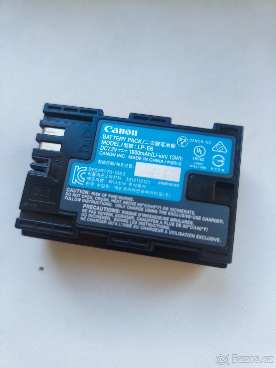 Canon nabíječka + baterie LP-E6 - 4