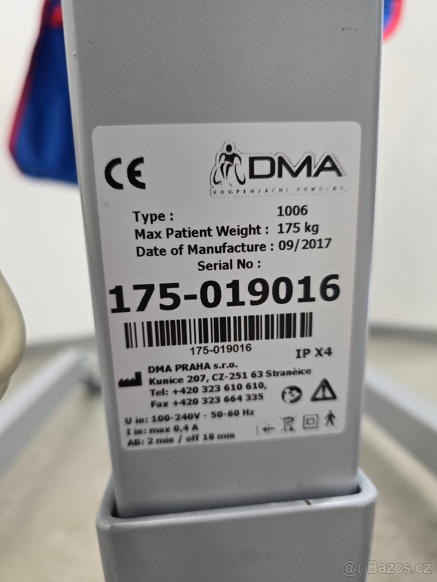 Elektrický zvedák pojízdný včetně sedáku - 4