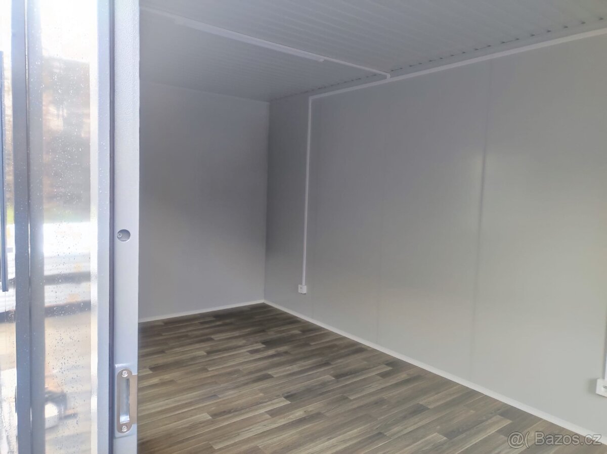 tavební buňka 6×3 m s tepelnou izolací a elektroinstalací - 4