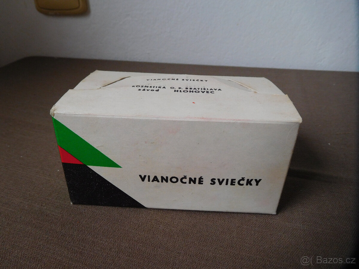 STARÉ VÁNOČNÍ SVÍČKY - 2 - 4