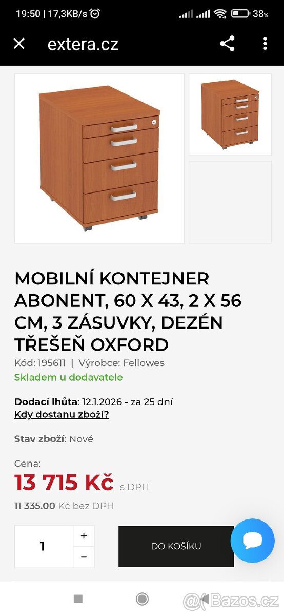 Kancelářský mobilní kontejner Abonent - 4