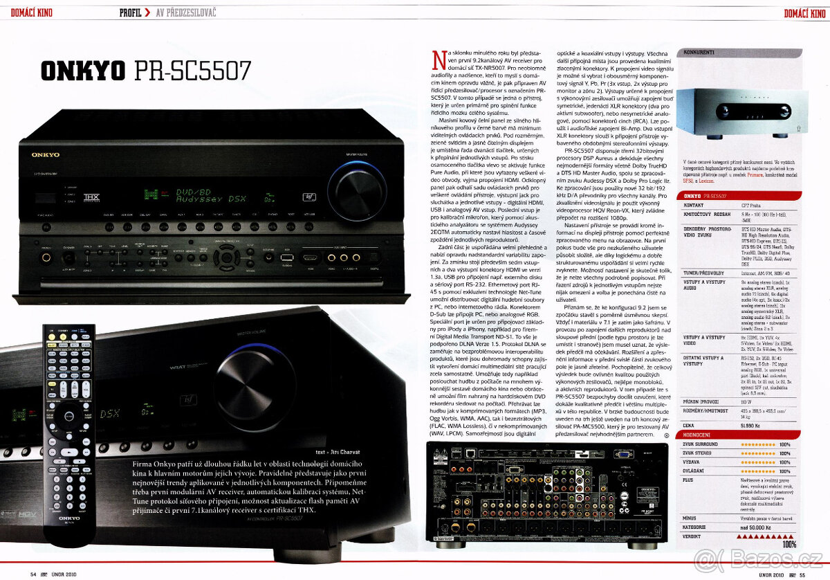 ONKYO PR-SC 5507 předzesilovač - 4