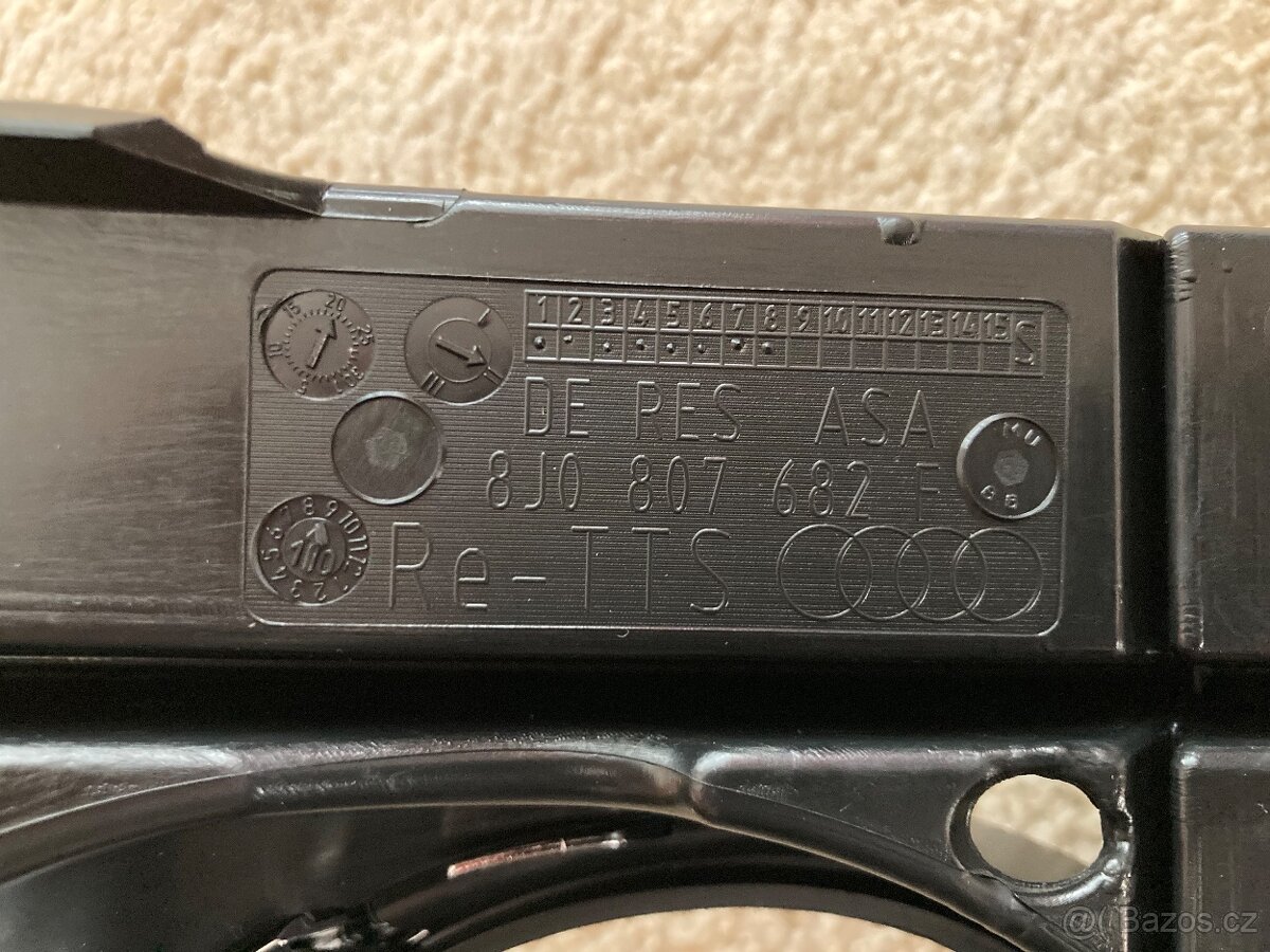 Mřížka nárazníku AUDI TT 8J 8J0 807 681 F pravá/levá - 4