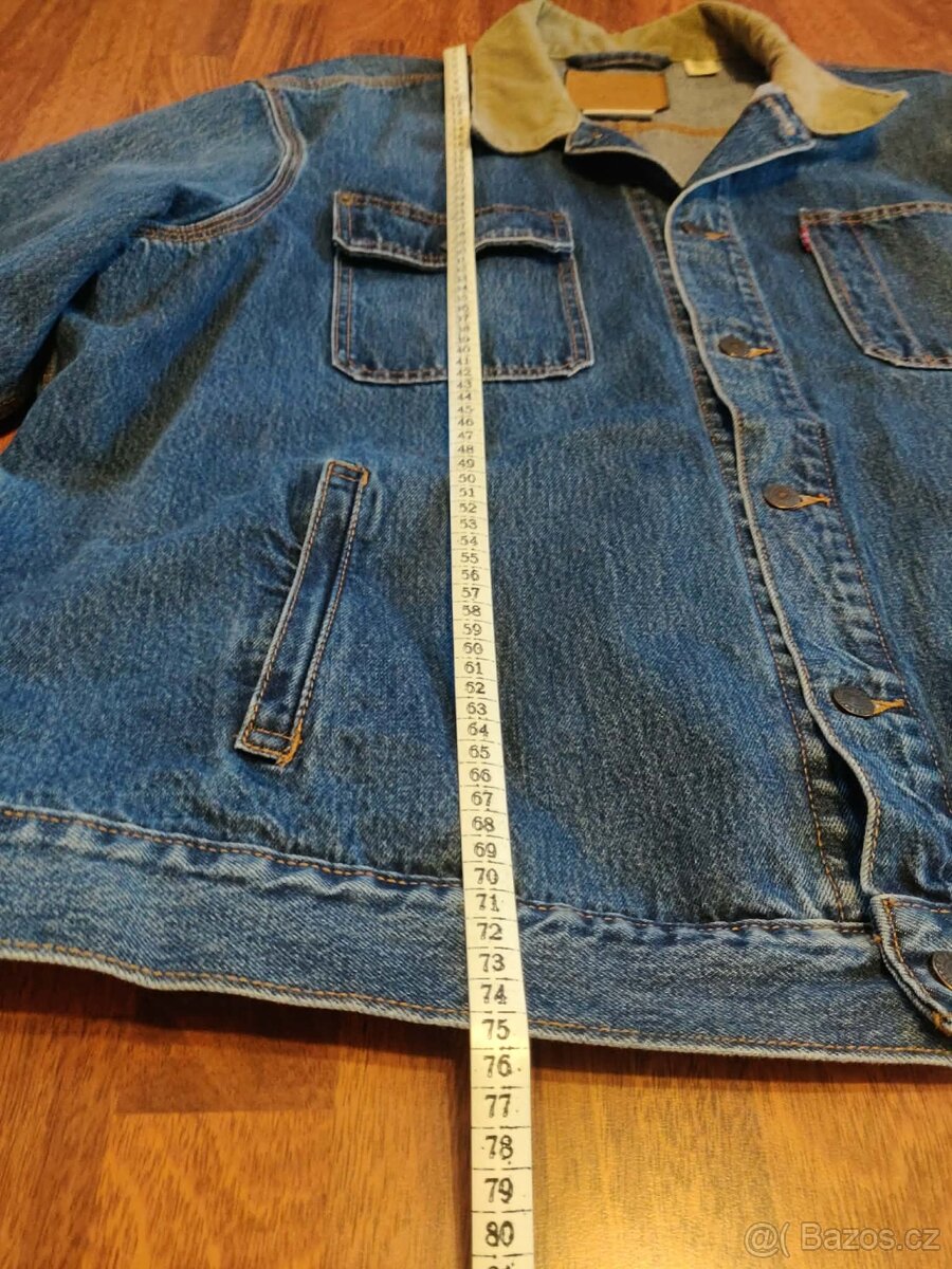 Levi’s Premium džínová bunda / worker (chore) jacket – vel. - 4