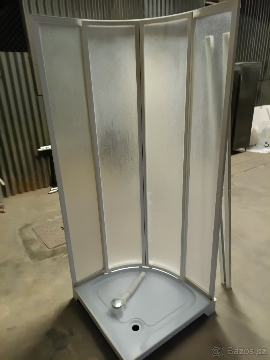 Sprchový kout 80x80 cm zánovní. - 4