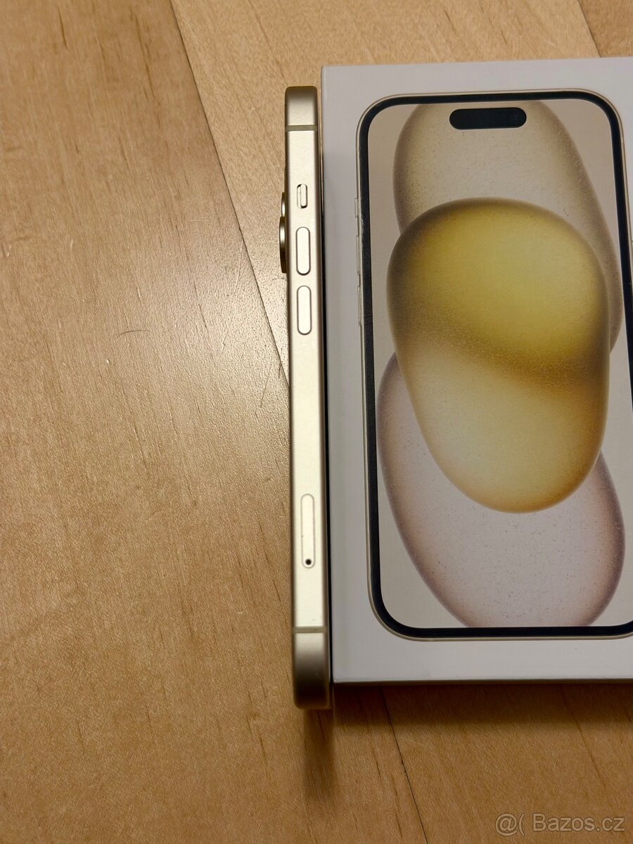 iPhone 15 Žlutá BATERIE 100% TOP - 4