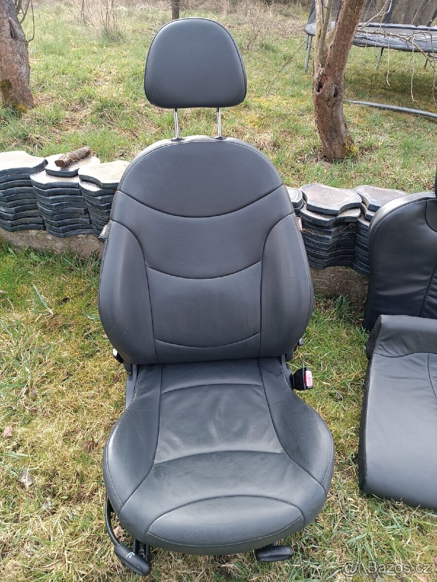 Celokožené sedačky sada Mini cooper S R53 a R50 - 4