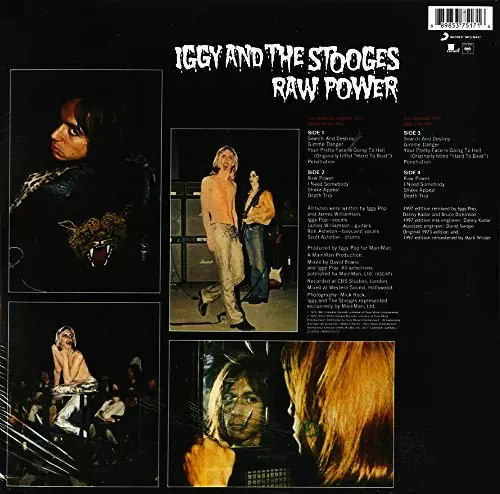 The Stooges: Raw Power Iggy Pop a David Bowie Vinyl - 4