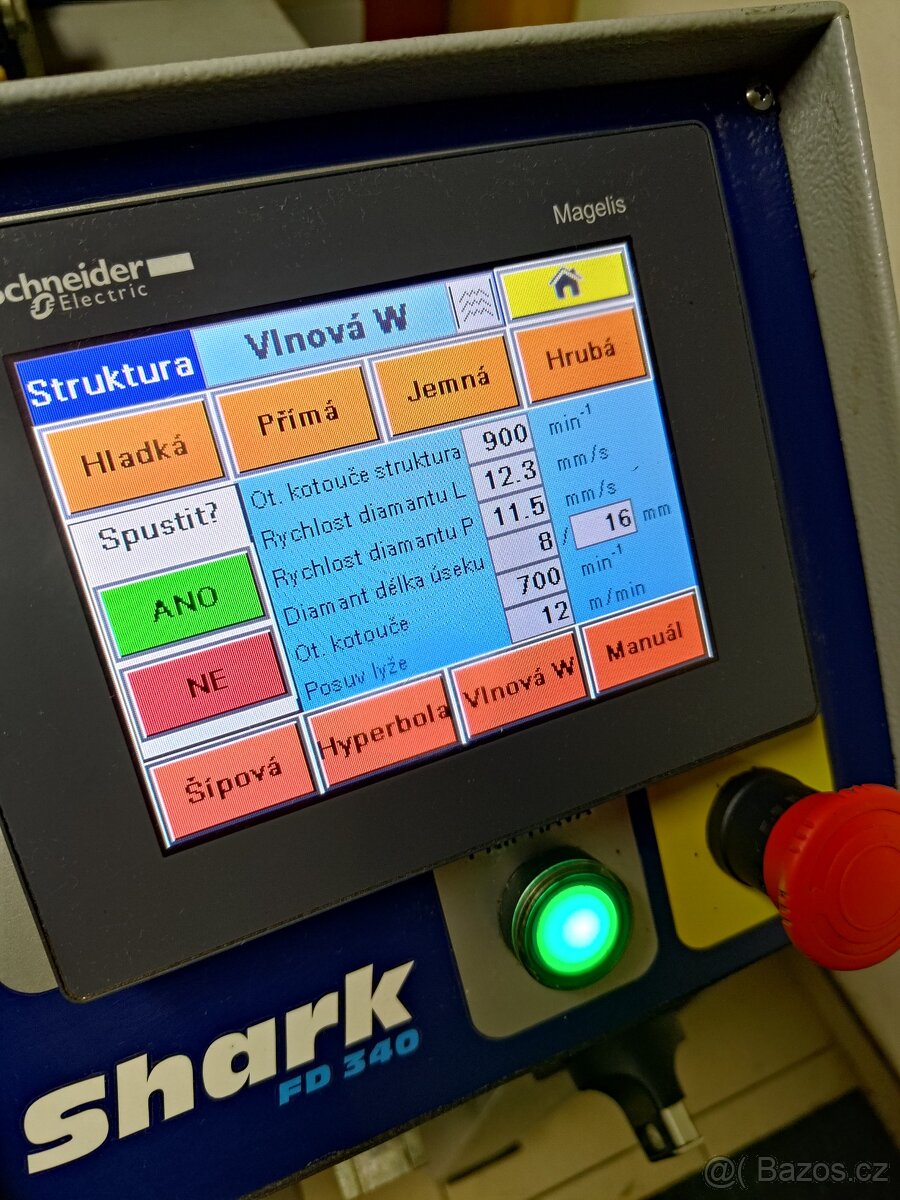 Stroj na broušení lyží TFA Shark 340 - 4