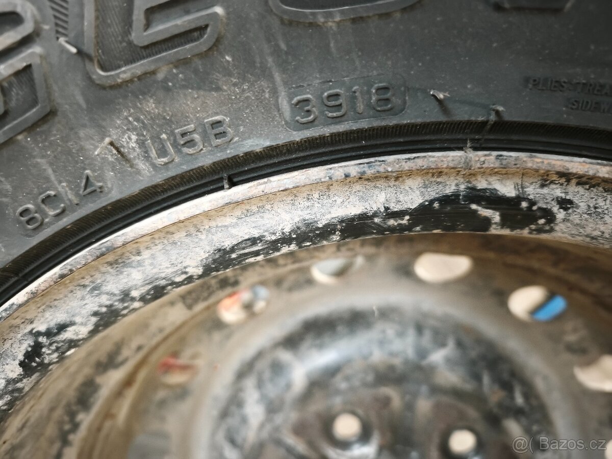 Kompletní kola na Mitsubishi L200 205/80R16 - 4