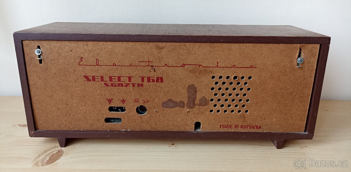Staré retro rádio Electronica Select T68 - 4