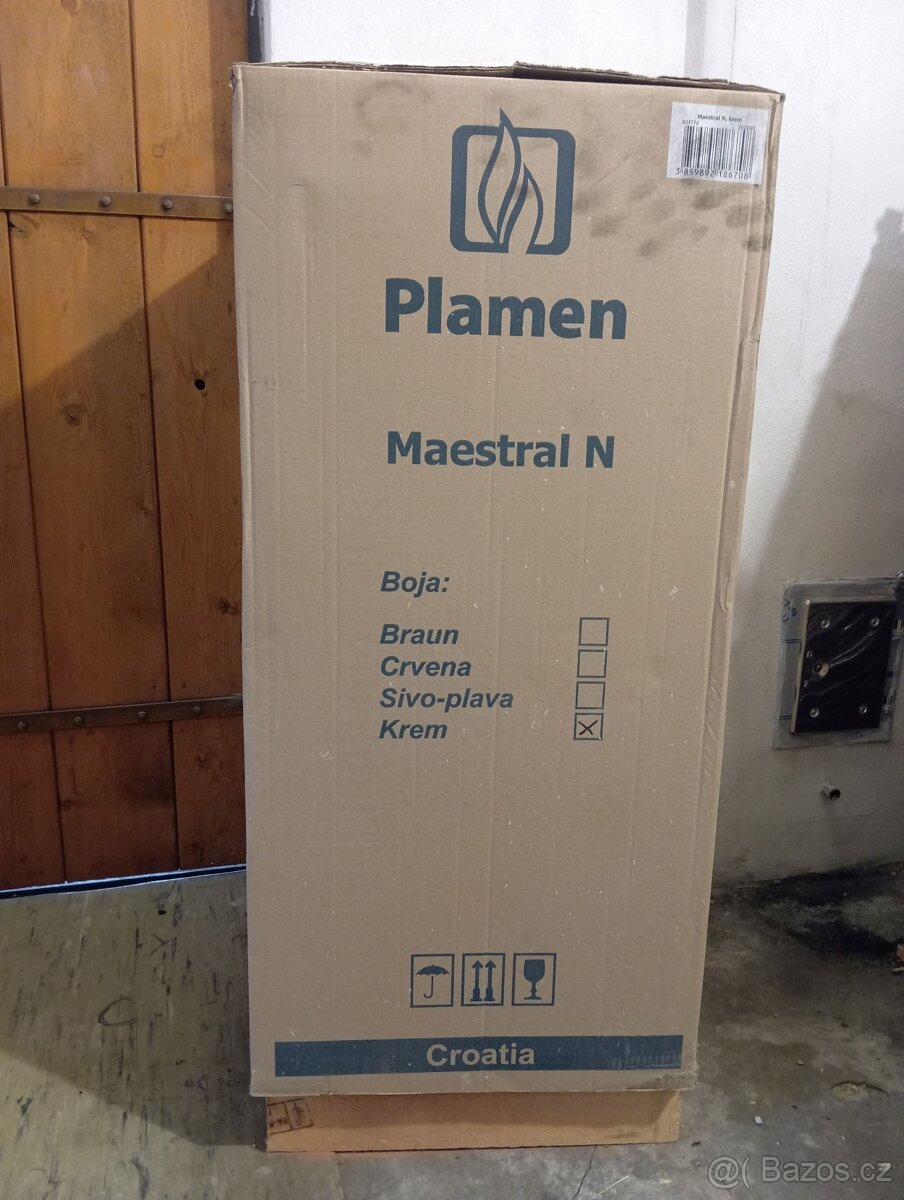 krbová kamna MAESTRAL - nová, nerozbalená - 4