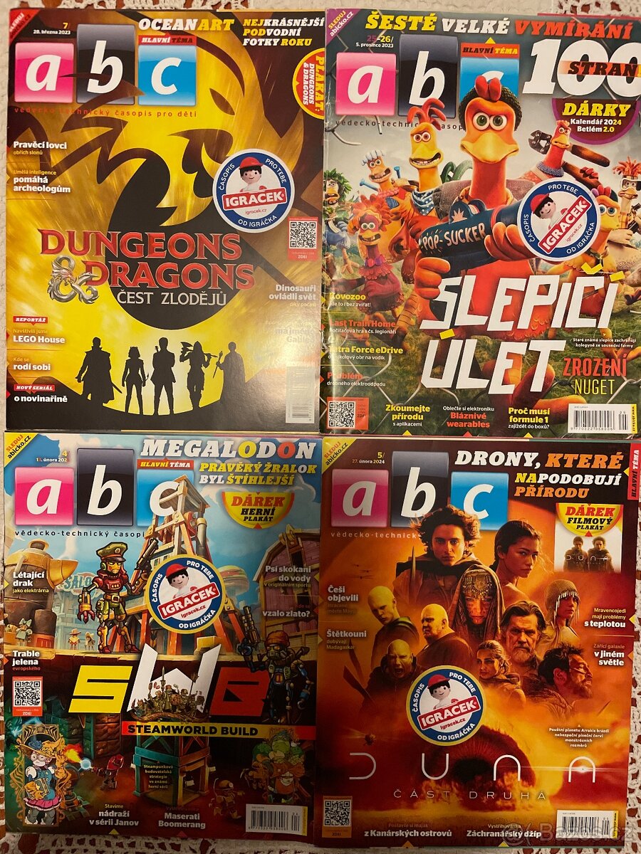 Časopisy ABC různé, roky 2018-2024 - 4