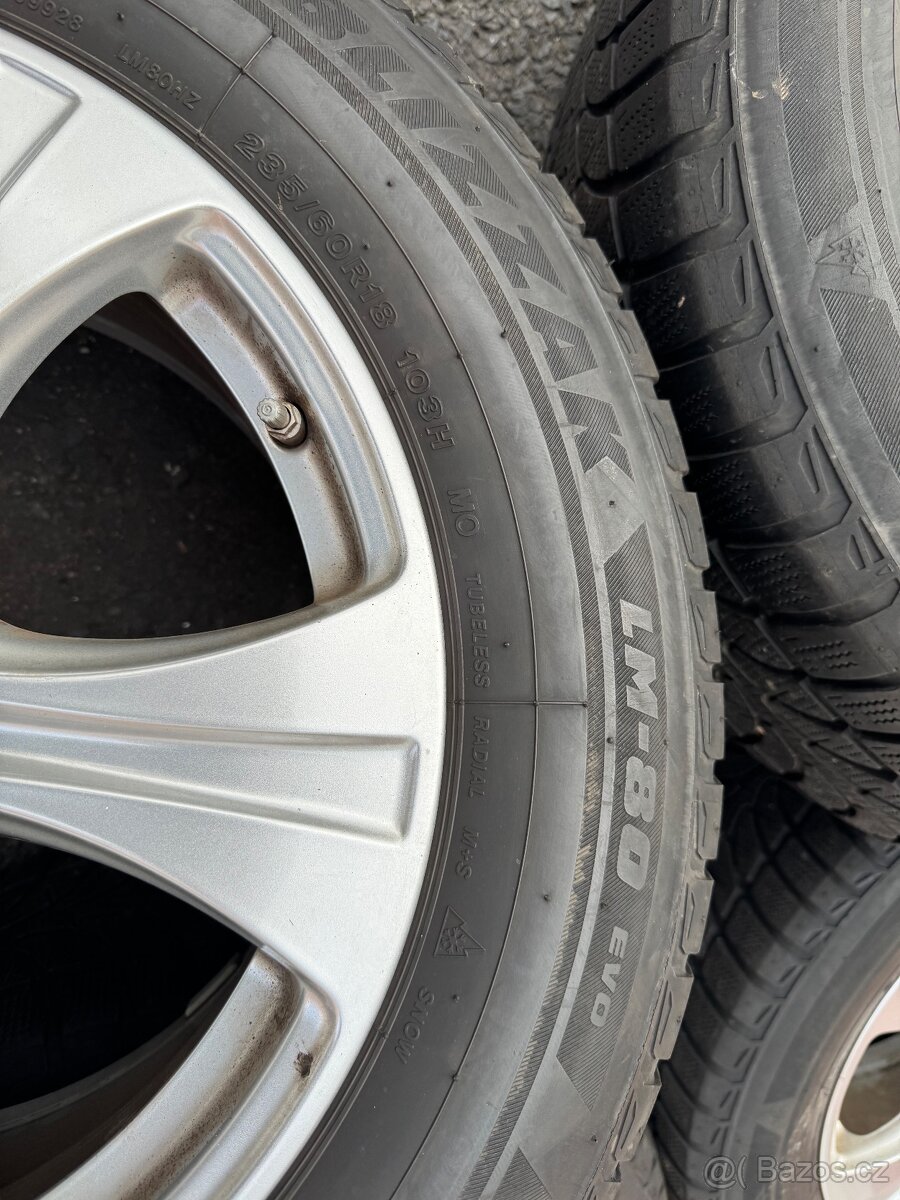 Alu zimní sada Mercedes GLC (ML) 235/60/18 5x112 - 4