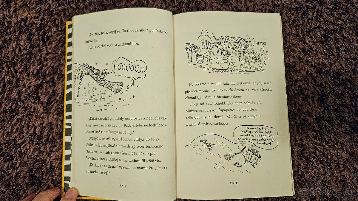 Zebra Julius - 2 díly: 1. díl česky, 2. díl slovensky - 4