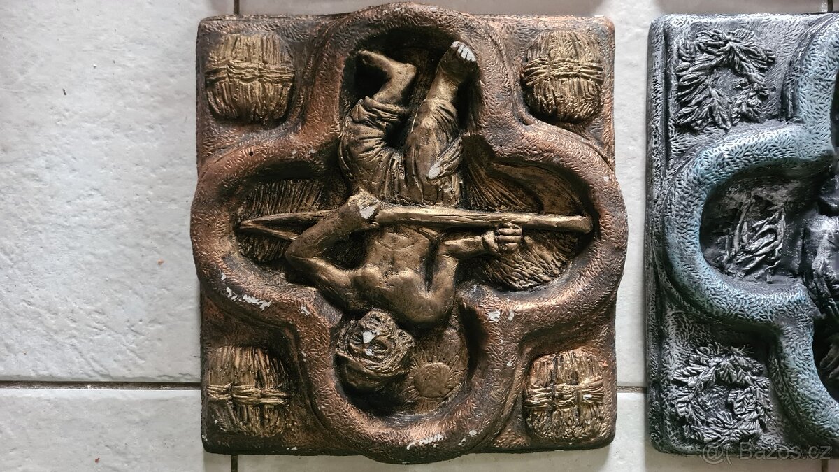 Kachle - model - sádra - 4