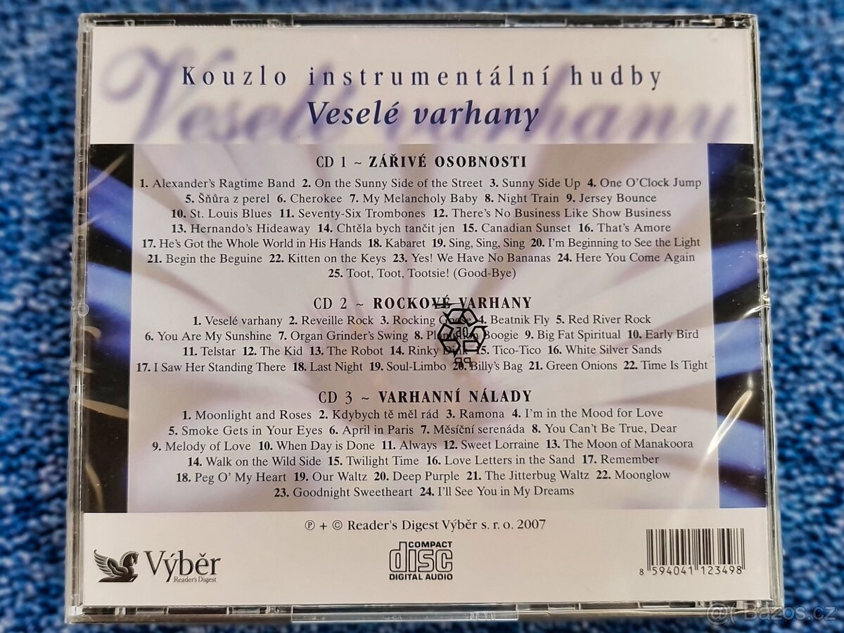 Nová CD Kouzlo instrumentální hudby viz text - 4