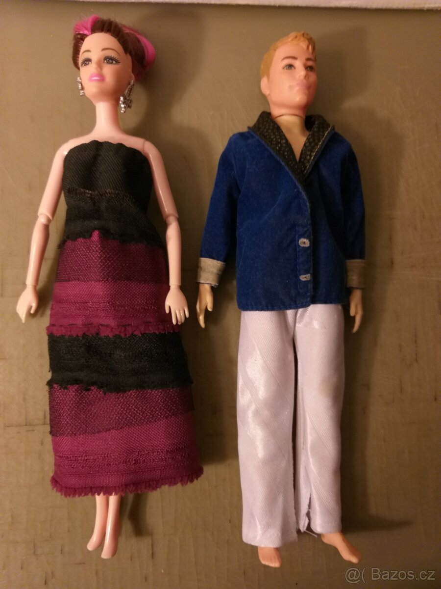Panenky typu Barbie a Kena - 4