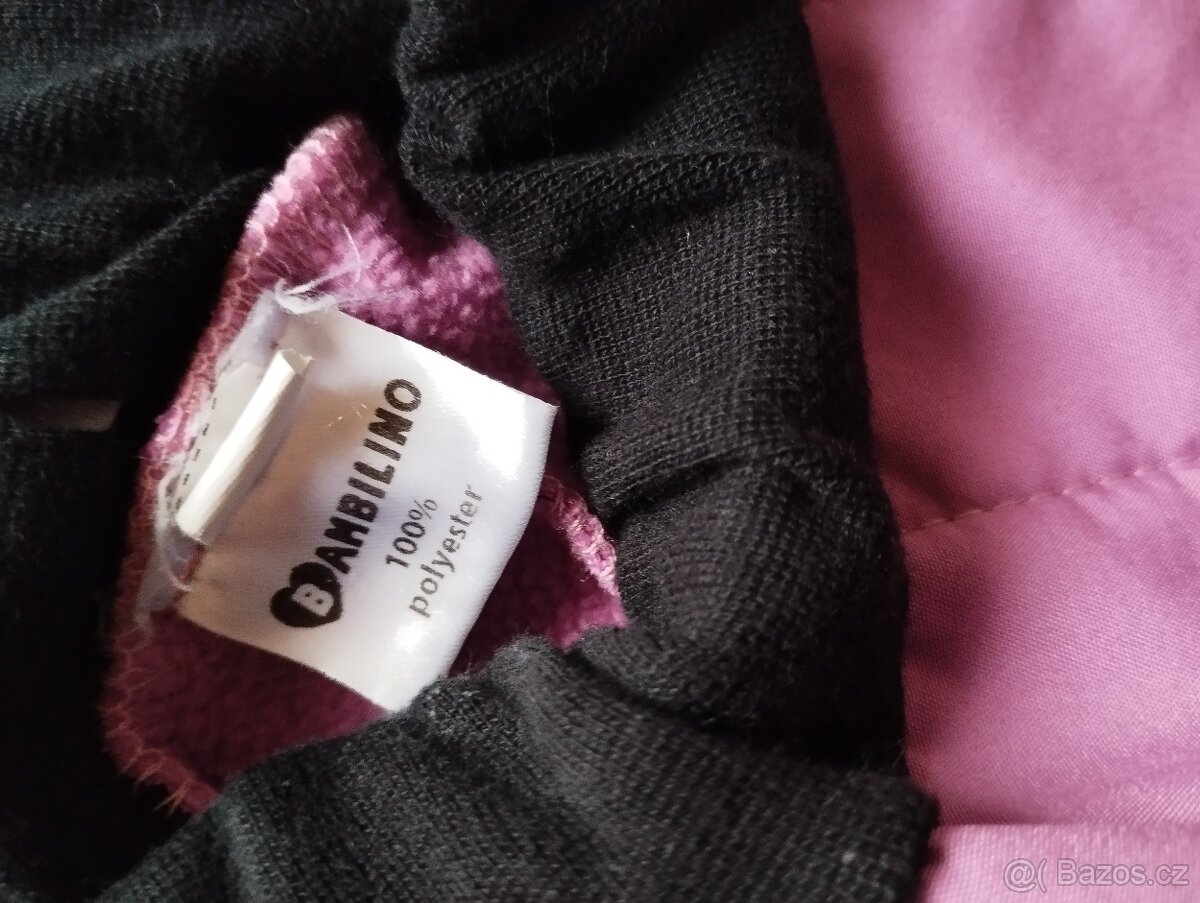 Softshellové kalhoty + čepice 92/98 + 110/116 - 4