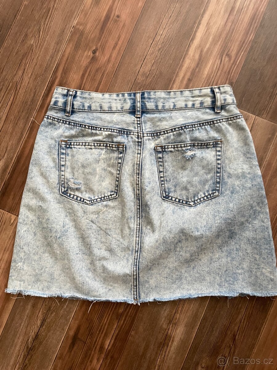 Riflová sukně Gate, vel 38 - 4