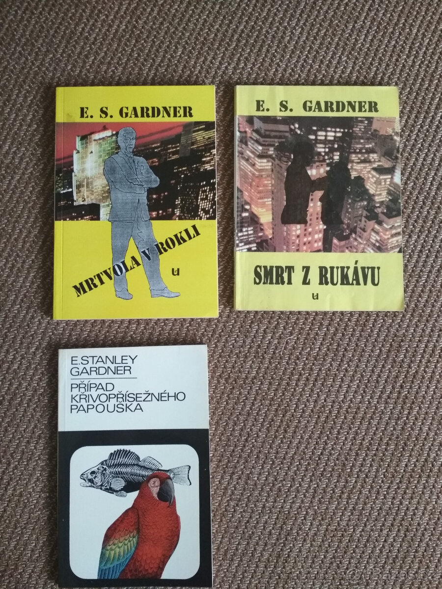 knihy E.S.Gardner - 15x - 4