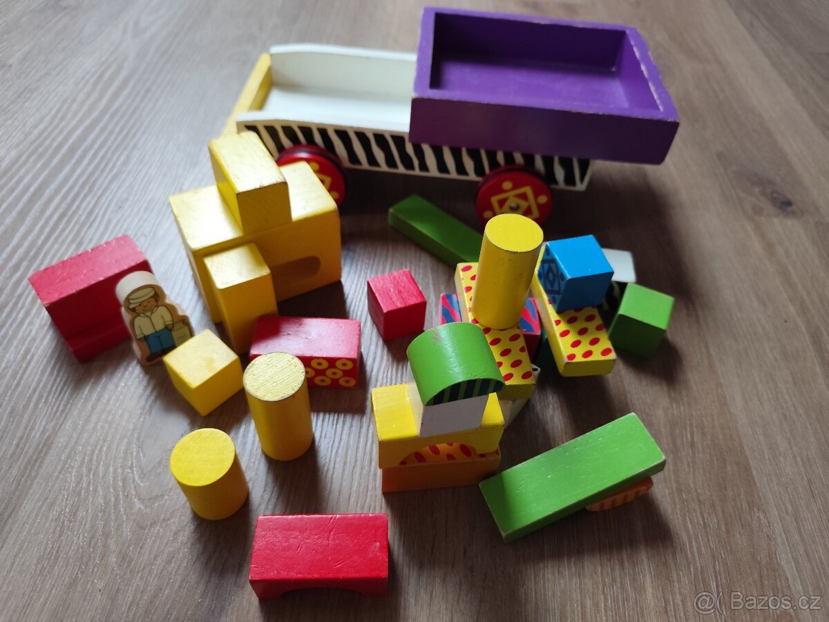 Dřevěné kostky - 4