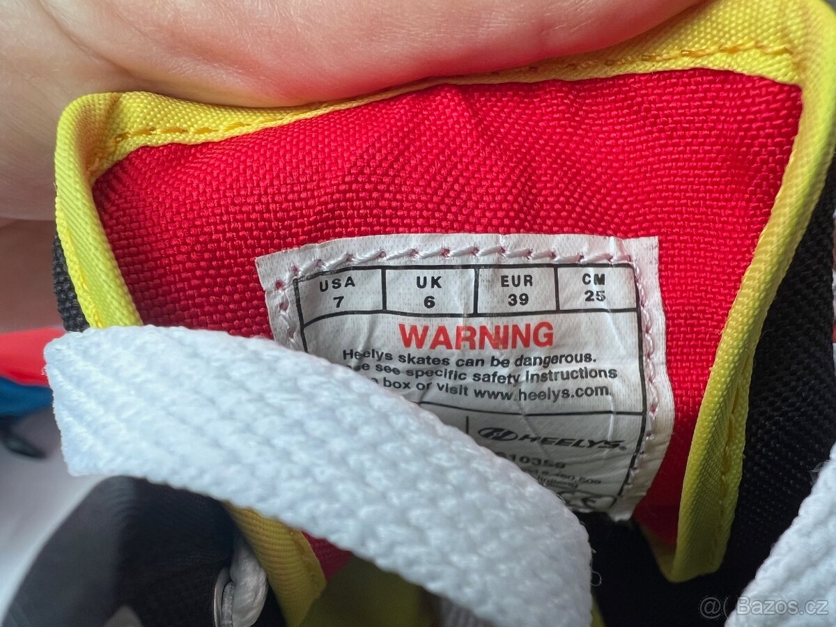 Koloboty (kolečk. brusle/tenisky) HEELYS X CHUPA CHUPS VELOZ - 4