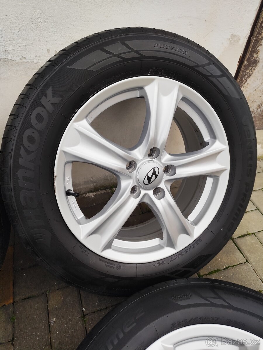 ALU 5x114.3 r17 HYUNDAI + PNEU - 4