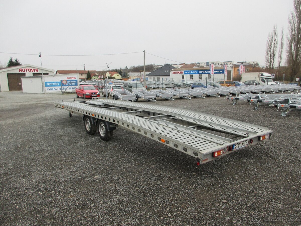 Bazarový přepravník 2 aut TPAV 3,5T 8,00x2,20 - 4