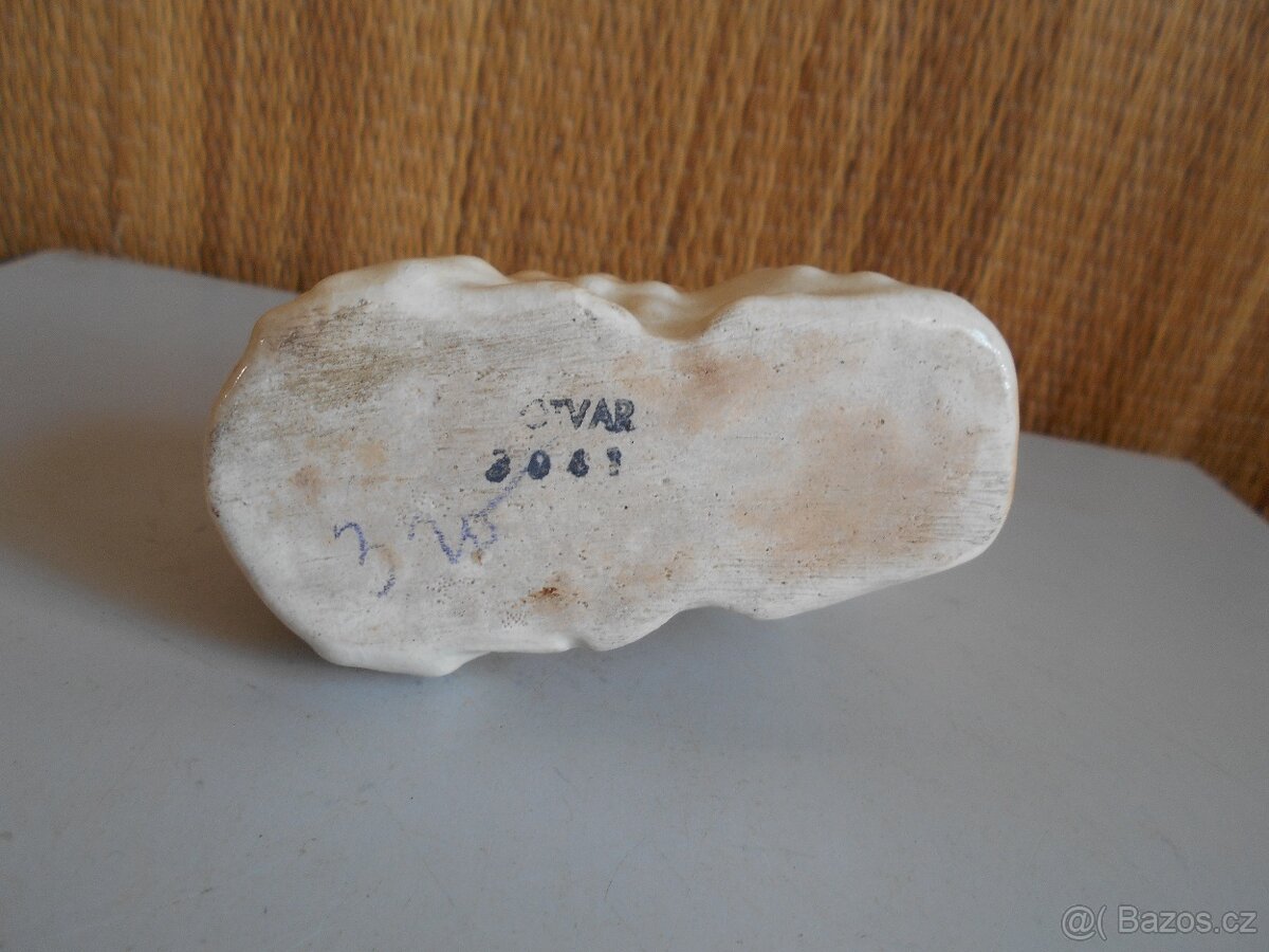 Stará, keramická kasička - 4