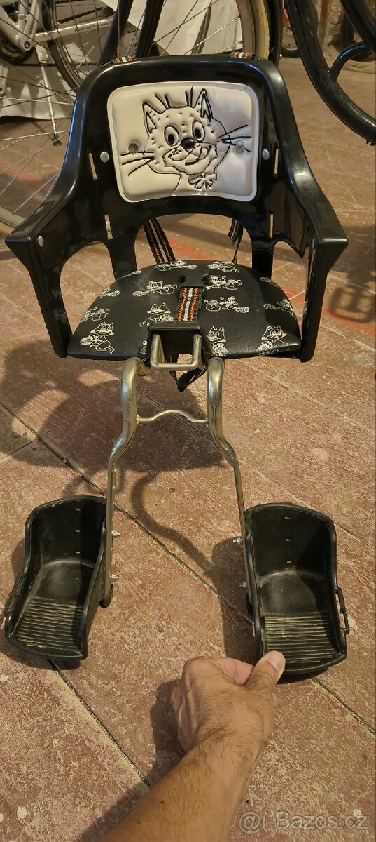 Italská bambiny sedačka na řidítka - 4