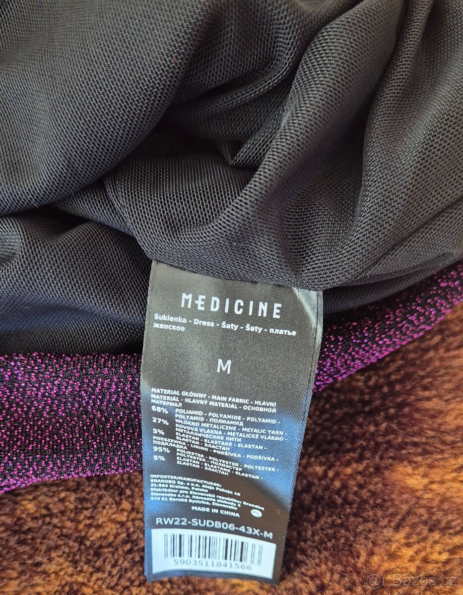 Nové plesové/večerní šaty, vel. M - 4