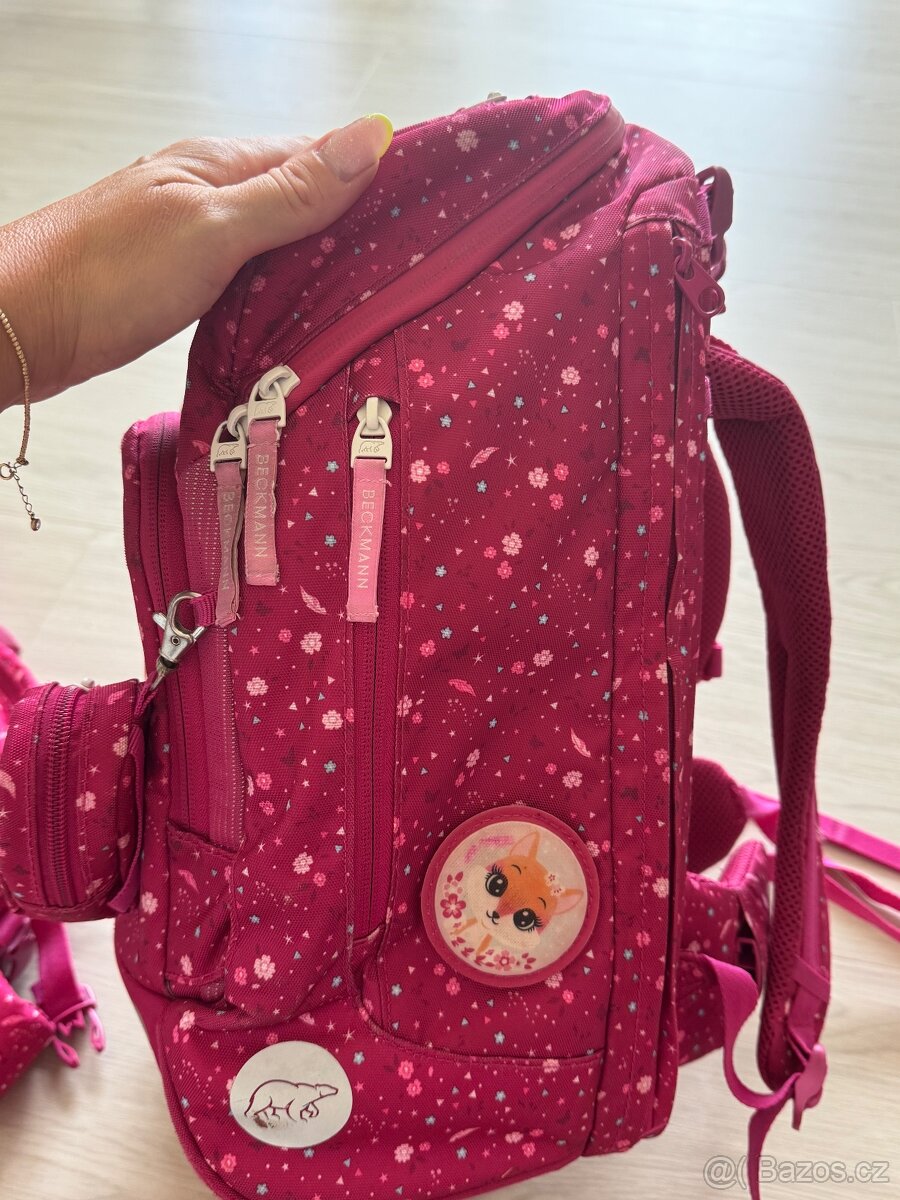 Beckmann školní aktovka/ set AIR RED FOREST DEER - 4