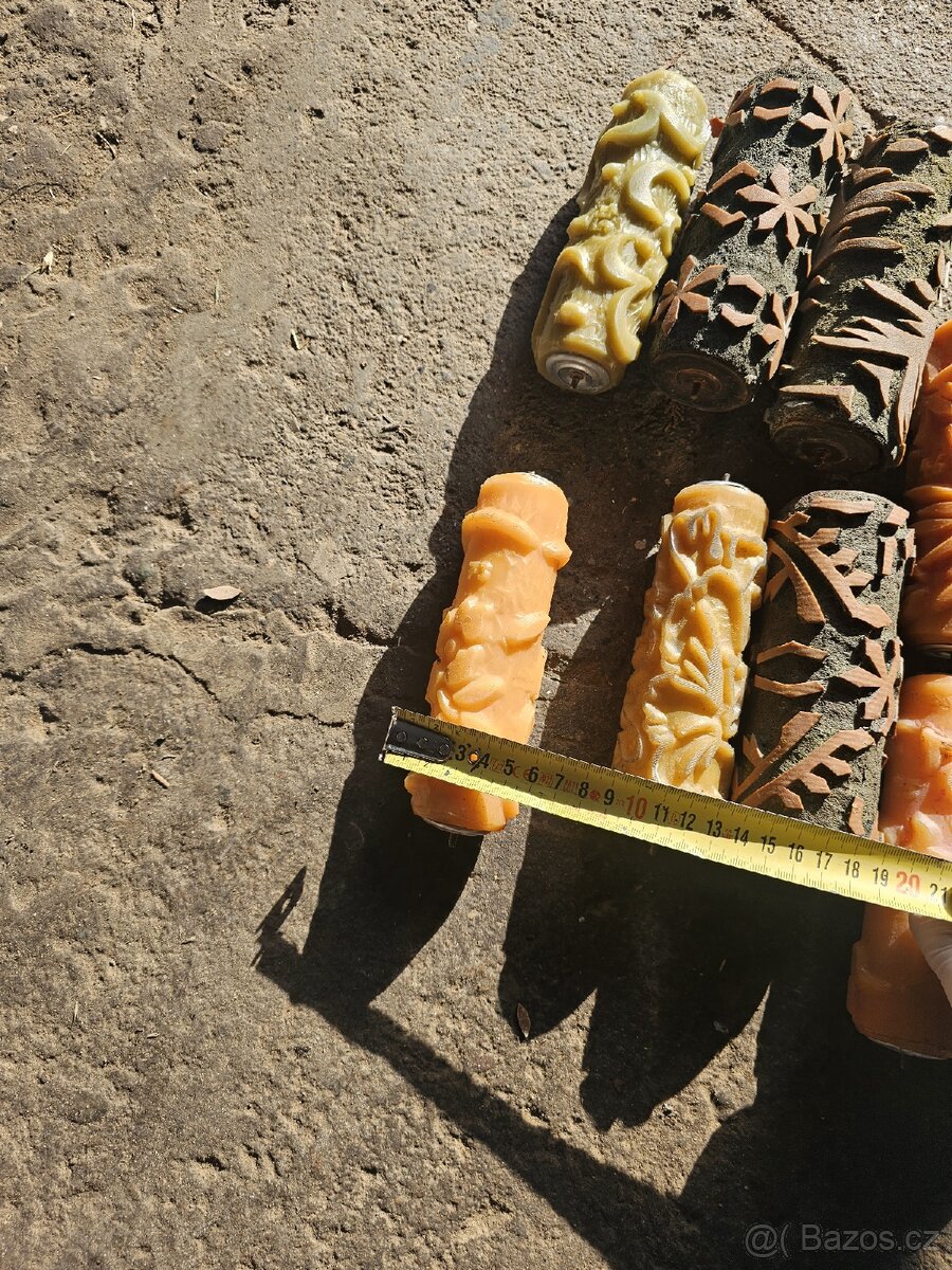 Retro vzorované válečky na malování - 4