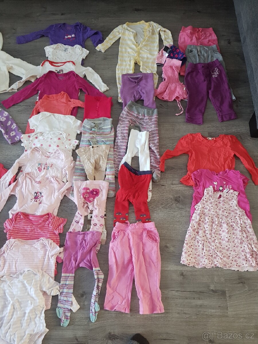 Dětské dívčí oblečení 12-24m 86/92 - 4