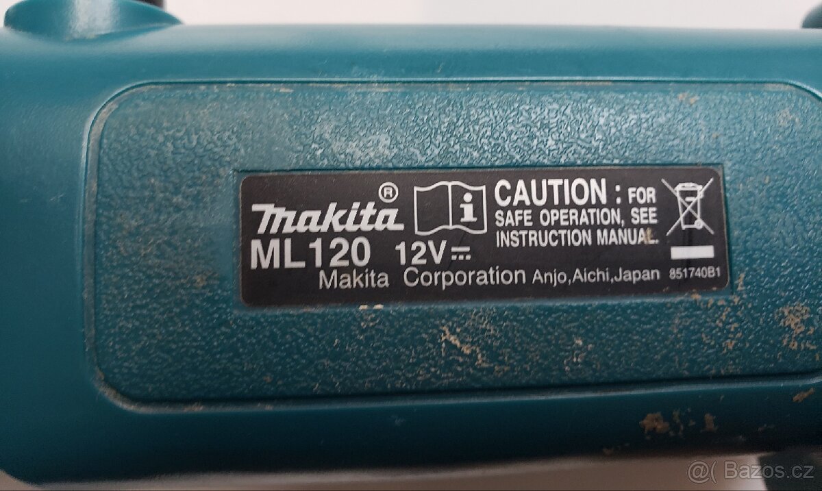 Svítilna Makita. Skládací i stojící. Vhodná pro 12V - 4